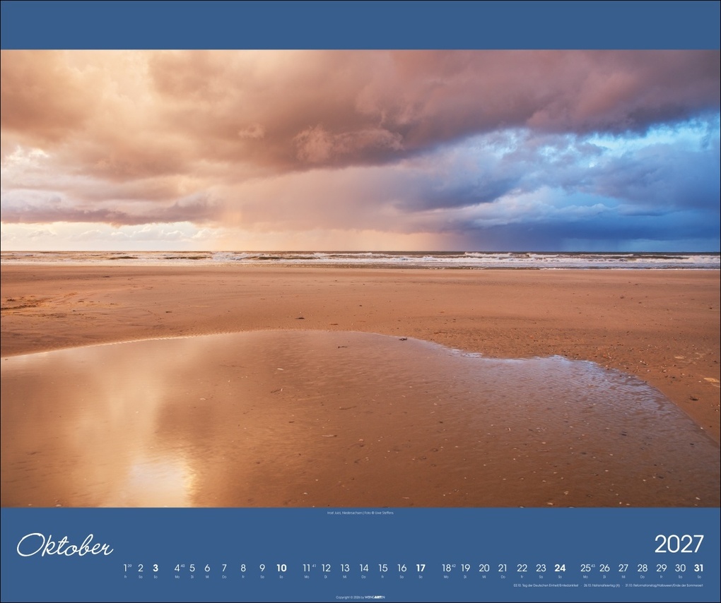 Weitere Ansicht: Nordsee Kalender 2027