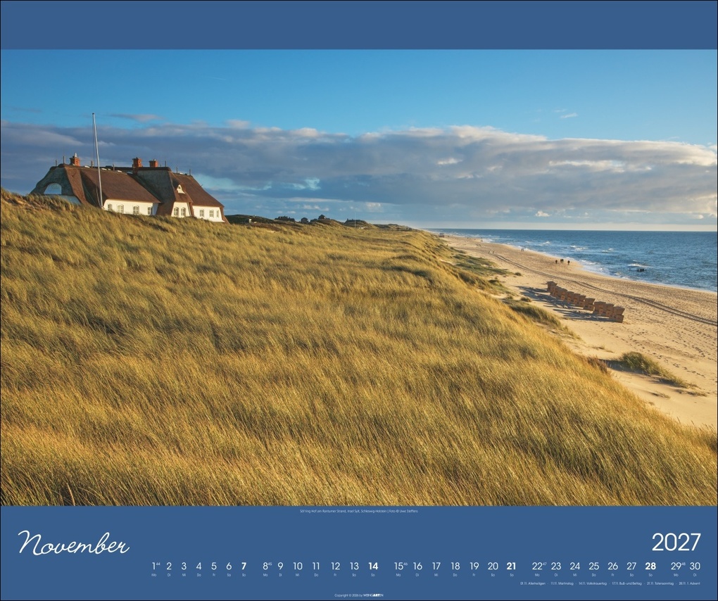 Weitere Ansicht: Nordsee Kalender 2027