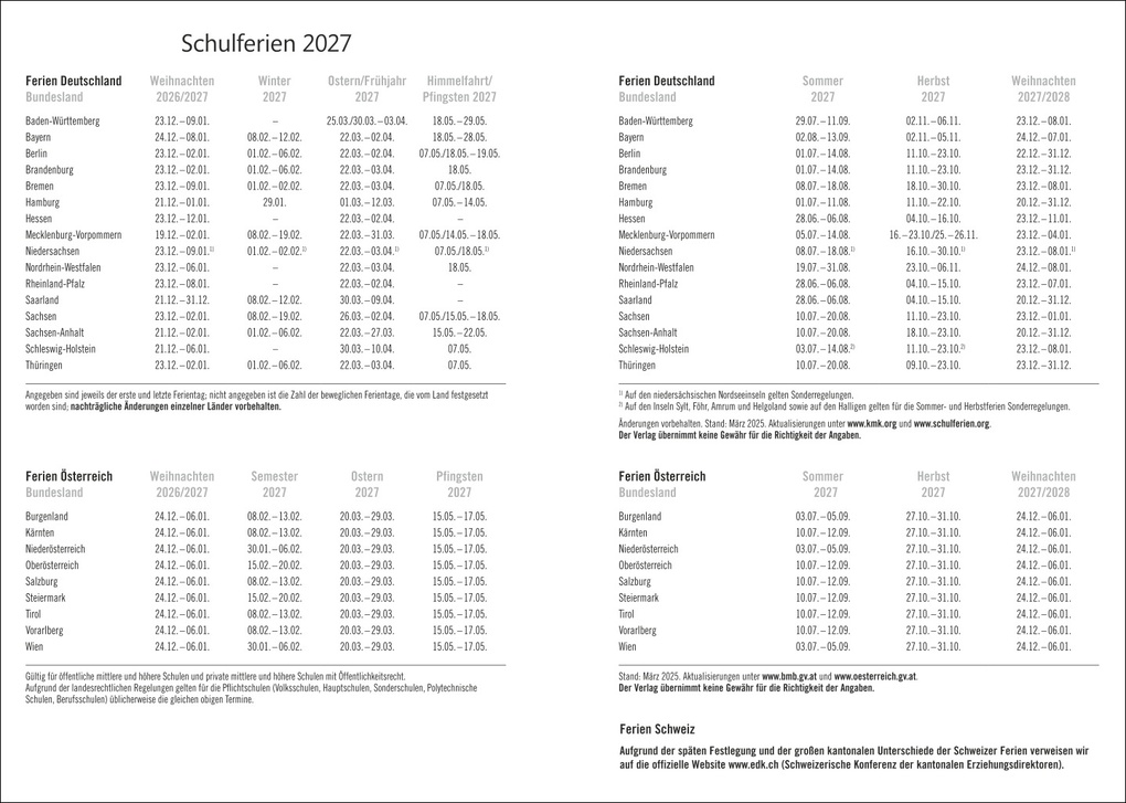 Weitere Ansicht: Kalenderbuch A6 grün 2027