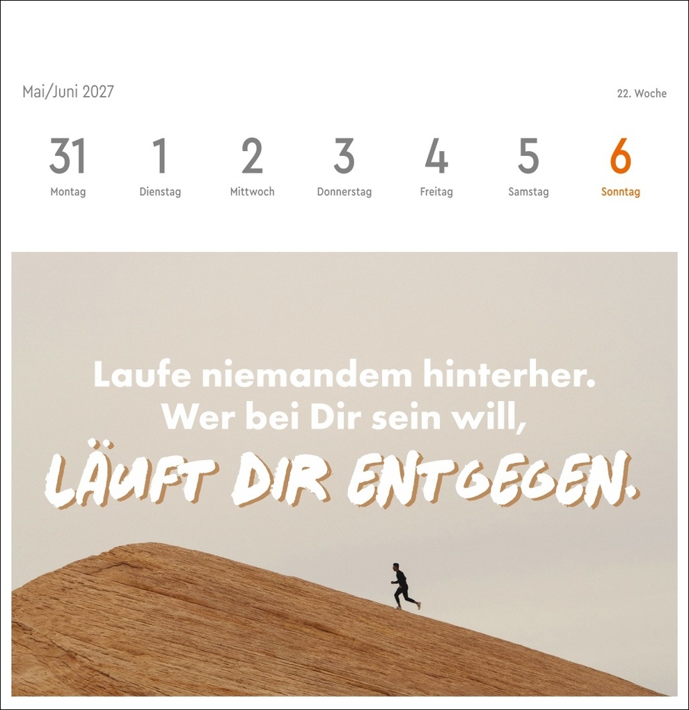 Weitere Ansicht: Visual Statements Premium-Postkartenkalender 2027