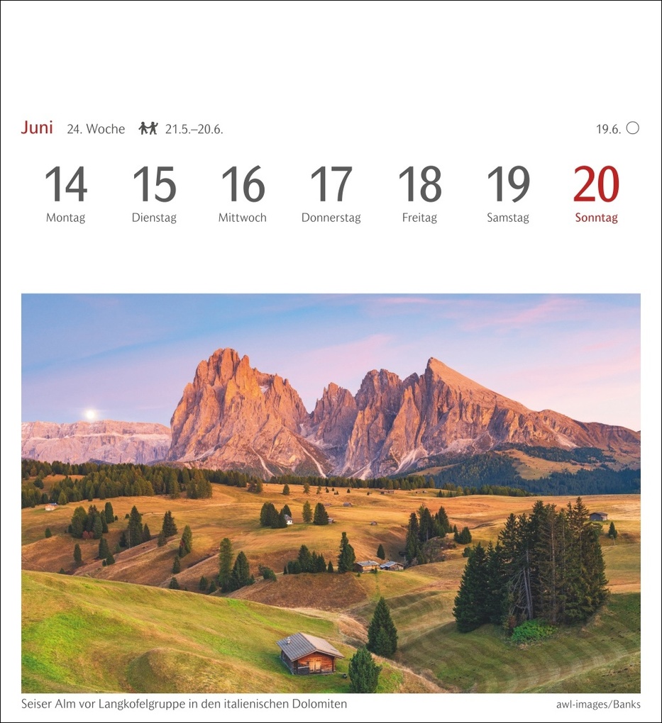 Weitere Ansicht: Lichtblicke Postkartenkalender 2027 - Wochenkalender mit 53 Postkarten