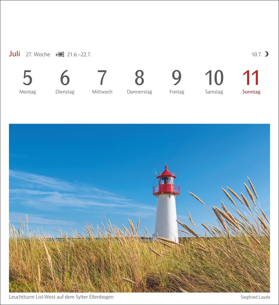Weitere Ansicht: Lichtblicke Postkartenkalender 2027 - Wochenkalender mit 53 Postkarten