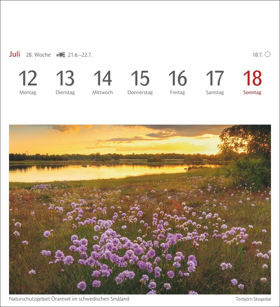 Weitere Ansicht: Lichtblicke Postkartenkalender 2027 - Wochenkalender mit 53 Postkarten