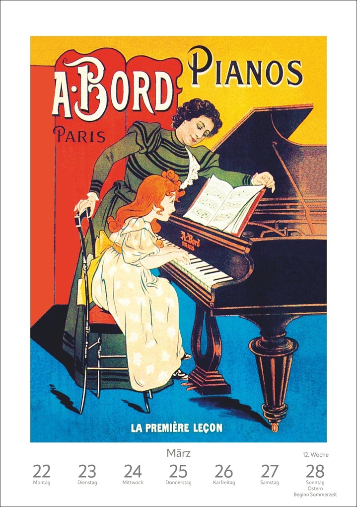 Weitere Ansicht: Alles Reklame! Wochen-Kulturkalender 2027 - 53 nostalgische Werbeplakate