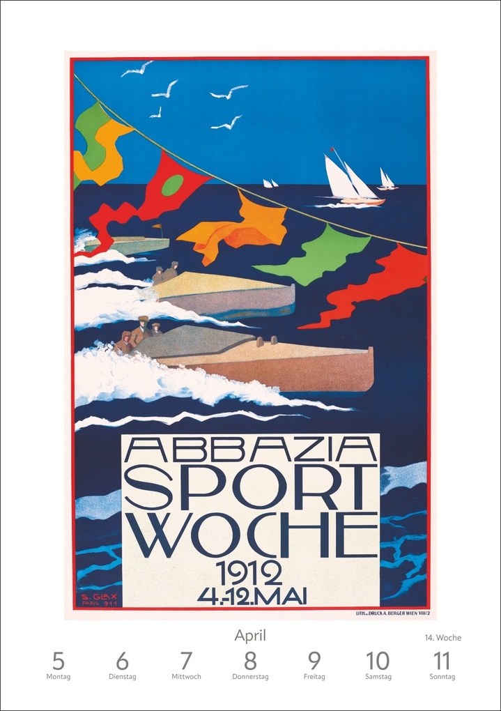 Weitere Ansicht: Alles Reklame! Wochen-Kulturkalender 2027 - 53 nostalgische Werbeplakate