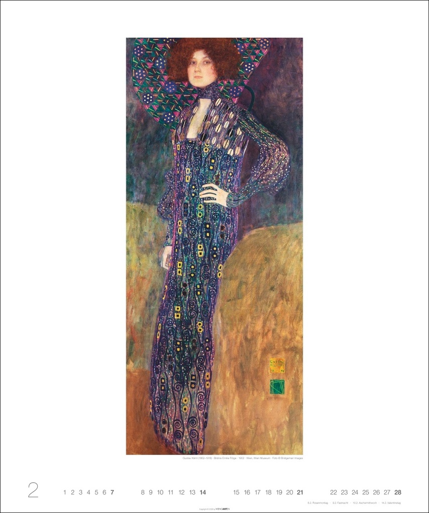 Weitere Ansicht: Gustav Klimt Edition Kalender 2027 | Gustav Klimt