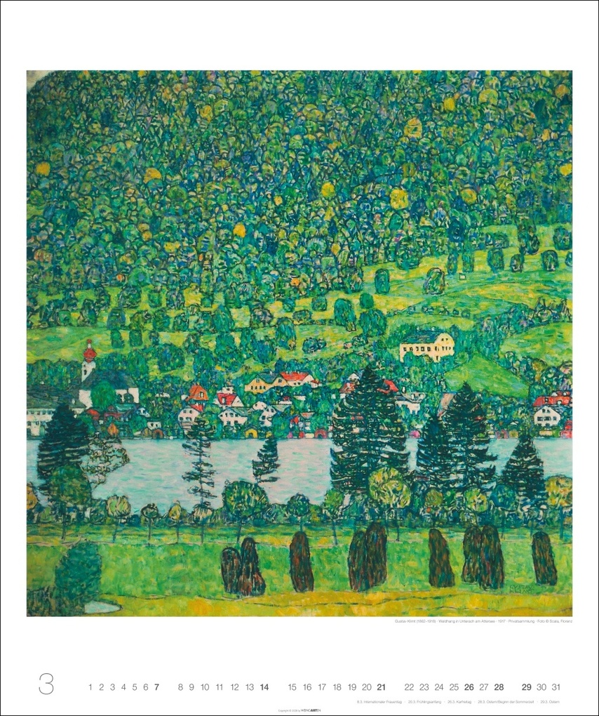 Weitere Ansicht: Gustav Klimt Edition Kalender 2027 | Gustav Klimt