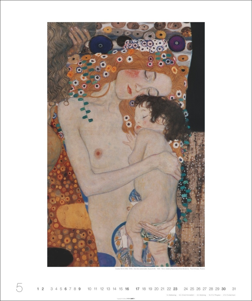 Weitere Ansicht: Gustav Klimt Edition Kalender 2027 | Gustav Klimt