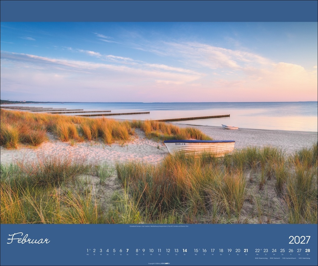 Weitere Ansicht: Ostsee Kalender 2027