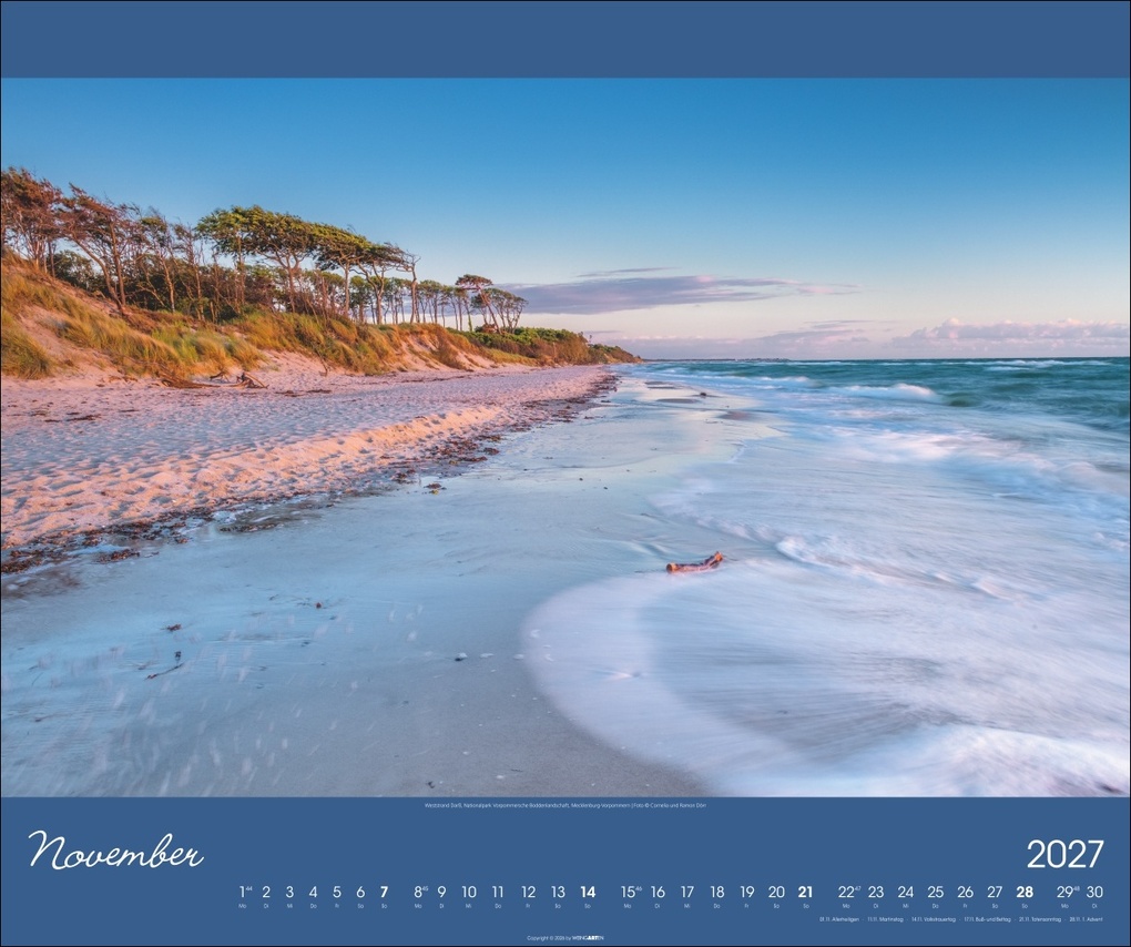 Weitere Ansicht: Ostsee Kalender 2027