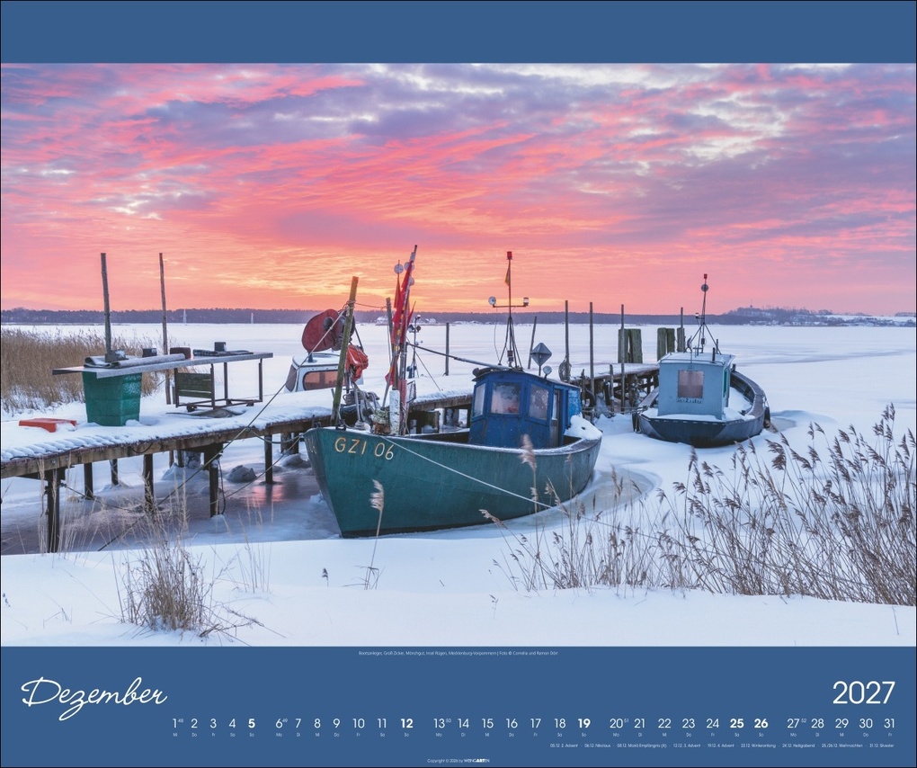 Weitere Ansicht: Ostsee Kalender 2027