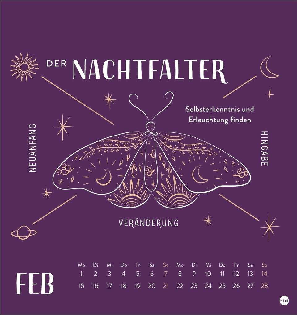 Weitere Ansicht: Krafttiere Postkartenkalender 2027