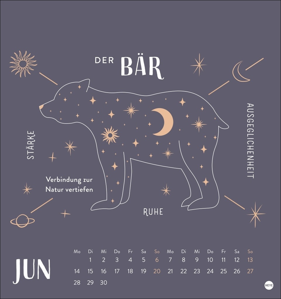 Weitere Ansicht: Krafttiere Postkartenkalender 2027