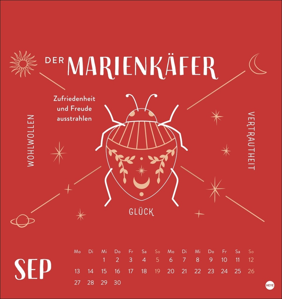 Weitere Ansicht: Krafttiere Postkartenkalender 2027