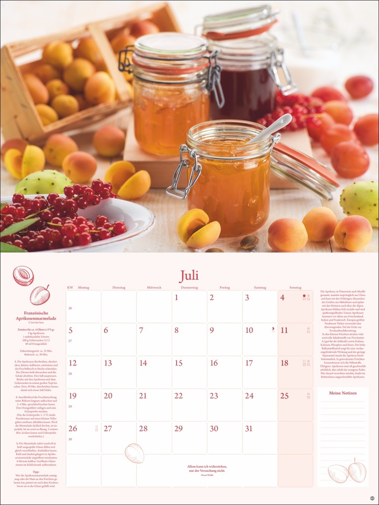 Weitere Ansicht: Küchenkalender Broschur XL 2027