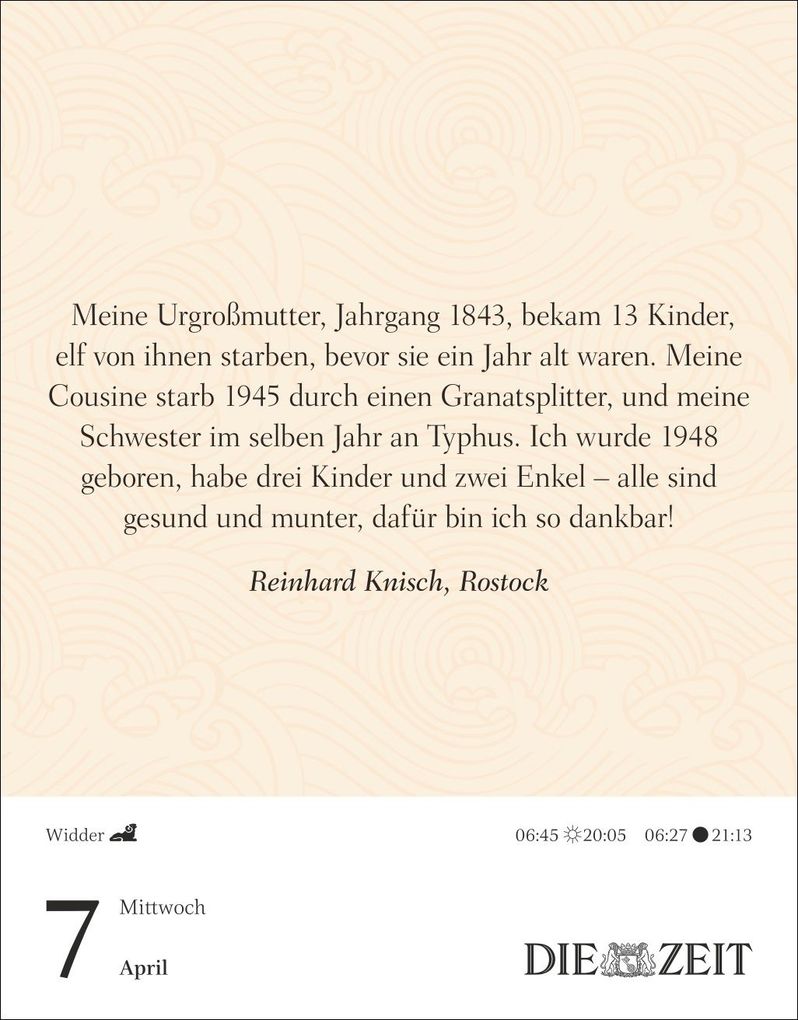 Weitere Ansicht: Was mein Leben reicher macht Tagesabreißkalender 2027 - Glücksmomente für jeden Tag