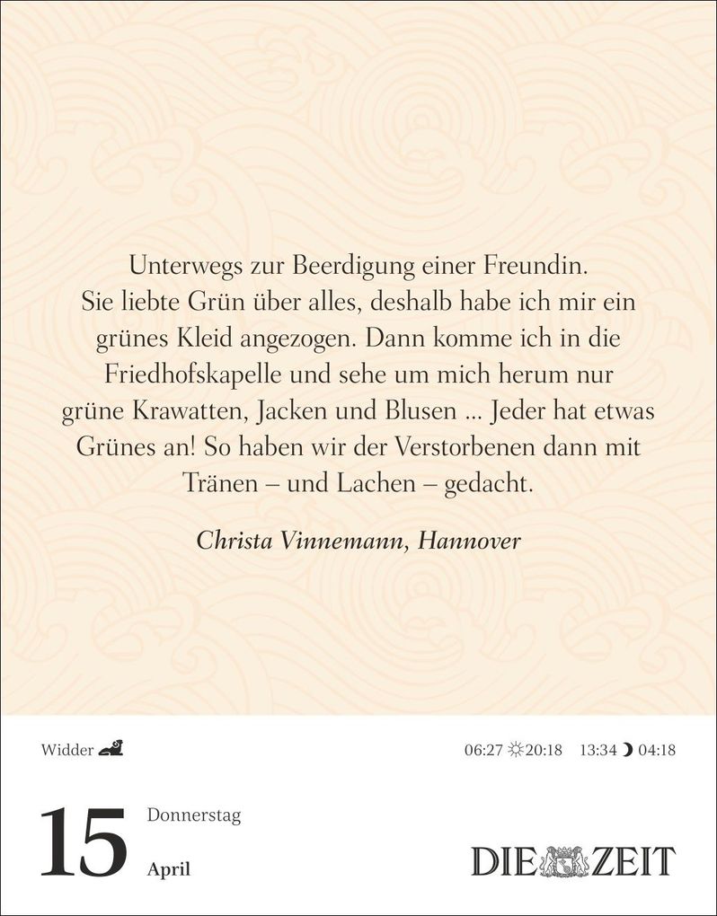 Weitere Ansicht: Was mein Leben reicher macht Tagesabreißkalender 2027 - Glücksmomente für jeden Tag