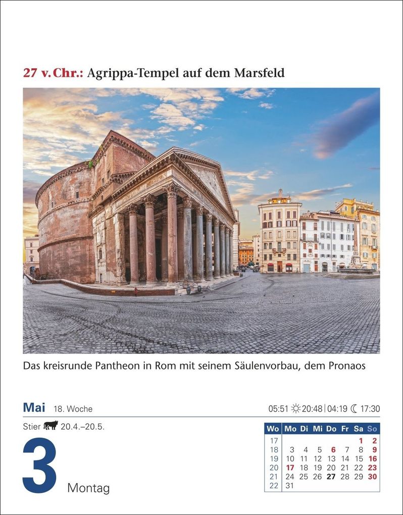 Weitere Ansicht: Abenteuer Geschichte Tagesabreißkalender 2027 - Menschen, Ereignisse, Epochen - von den Anfängen bis heute | Markus Hattstein