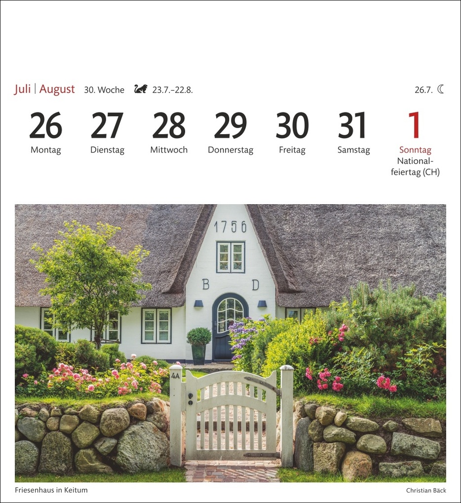 Weitere Ansicht: Sylt Sehnsuchtskalender 2027 - Wochenkalender mit 53 Postkarten