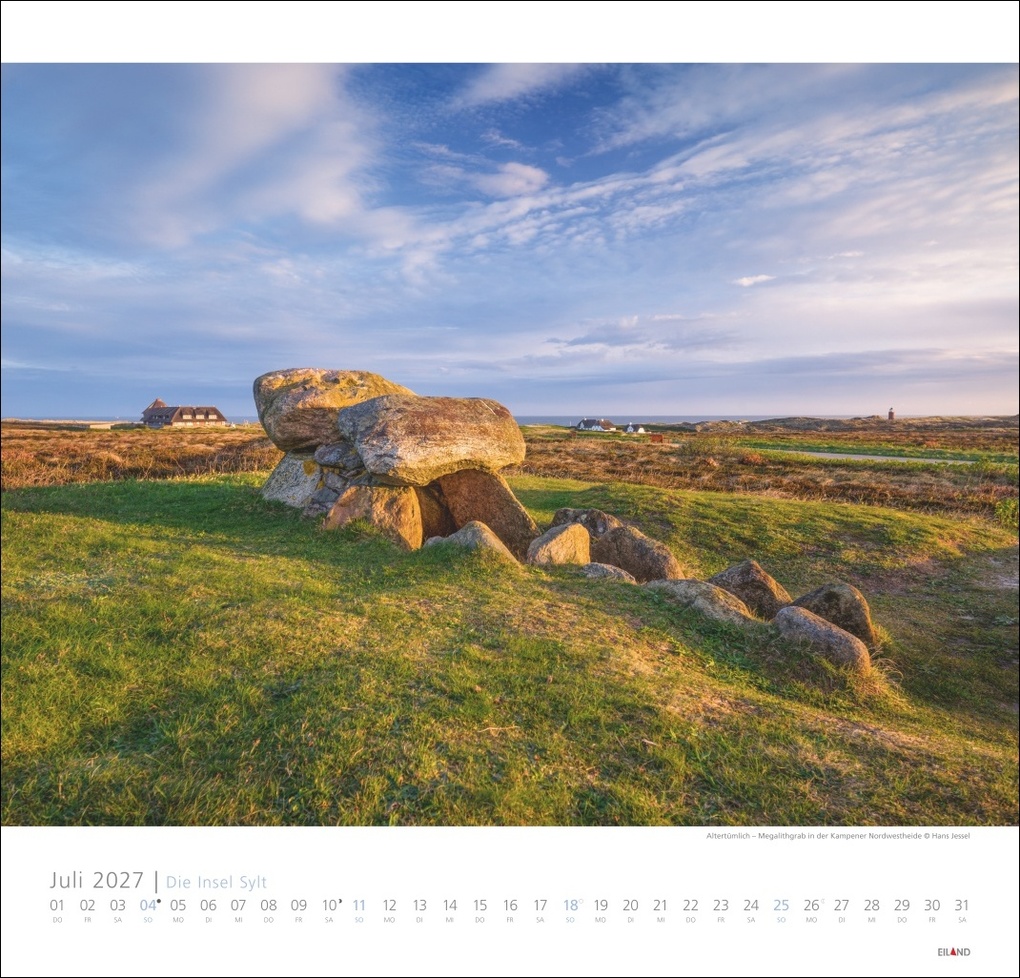 Weitere Ansicht: Die Insel Sylt Edition Kalender 2027 - Hans Jessel