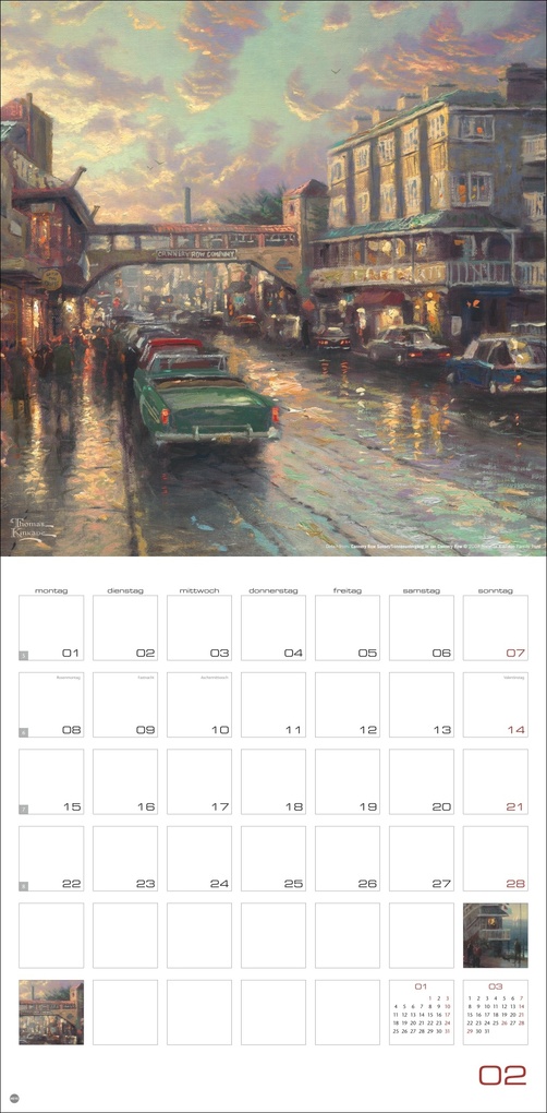 Weitere Ansicht: Thomas Kinkade: Land of Light Broschurkalender 2027 | Thomas Kinkade