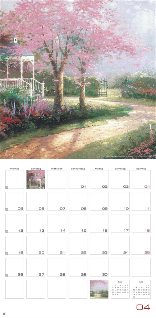Weitere Ansicht: Thomas Kinkade: Land of Light Broschurkalender 2027 | Thomas Kinkade