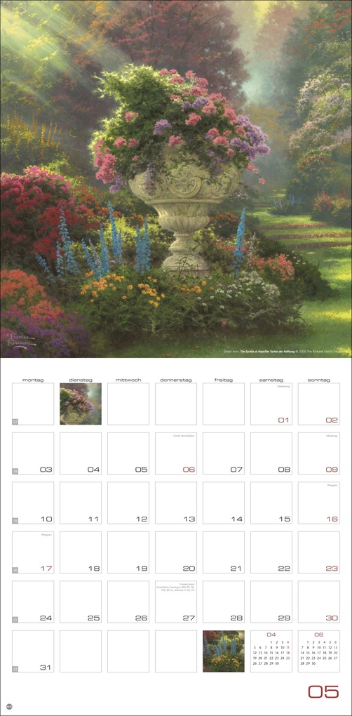 Weitere Ansicht: Thomas Kinkade: Land of Light Broschurkalender 2027 | Thomas Kinkade