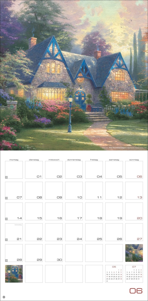 Weitere Ansicht: Thomas Kinkade: Land of Light Broschurkalender 2027 | Thomas Kinkade