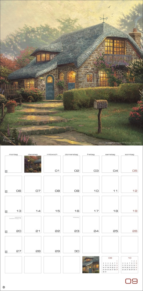 Weitere Ansicht: Thomas Kinkade: Land of Light Broschurkalender 2027 | Thomas Kinkade
