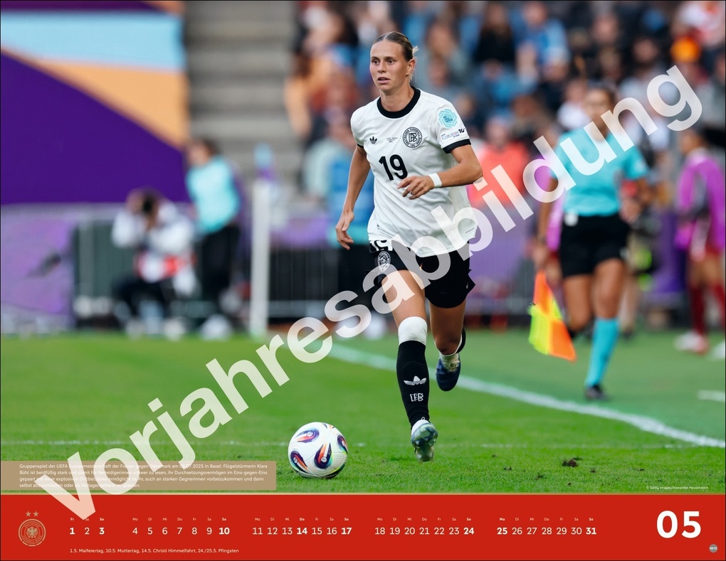 Weitere Ansicht: DFB Frauen Posterkalender 2027