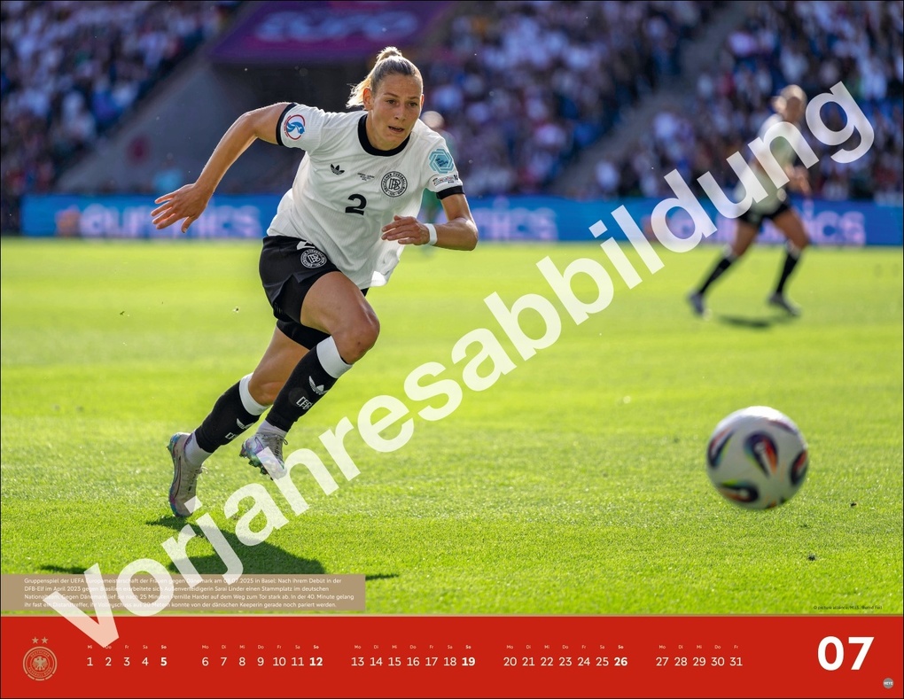Weitere Ansicht: DFB Frauen Posterkalender 2027