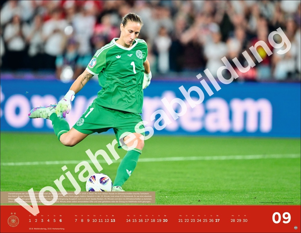 Weitere Ansicht: DFB Frauen Posterkalender 2027
