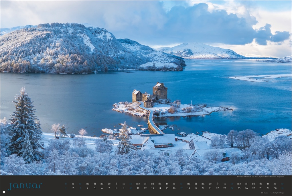 Weitere Ansicht: Land of Legends Kalender 2027 - Schottlands Burgen und Schlösser