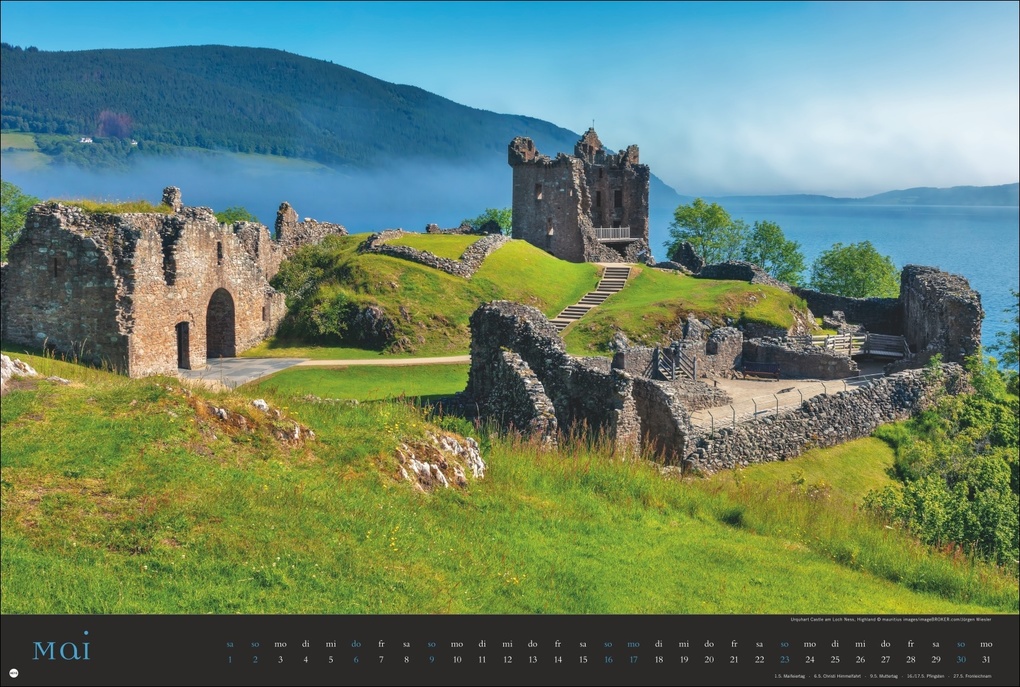 Weitere Ansicht: Land of Legends Kalender 2027 - Schottlands Burgen und Schlösser