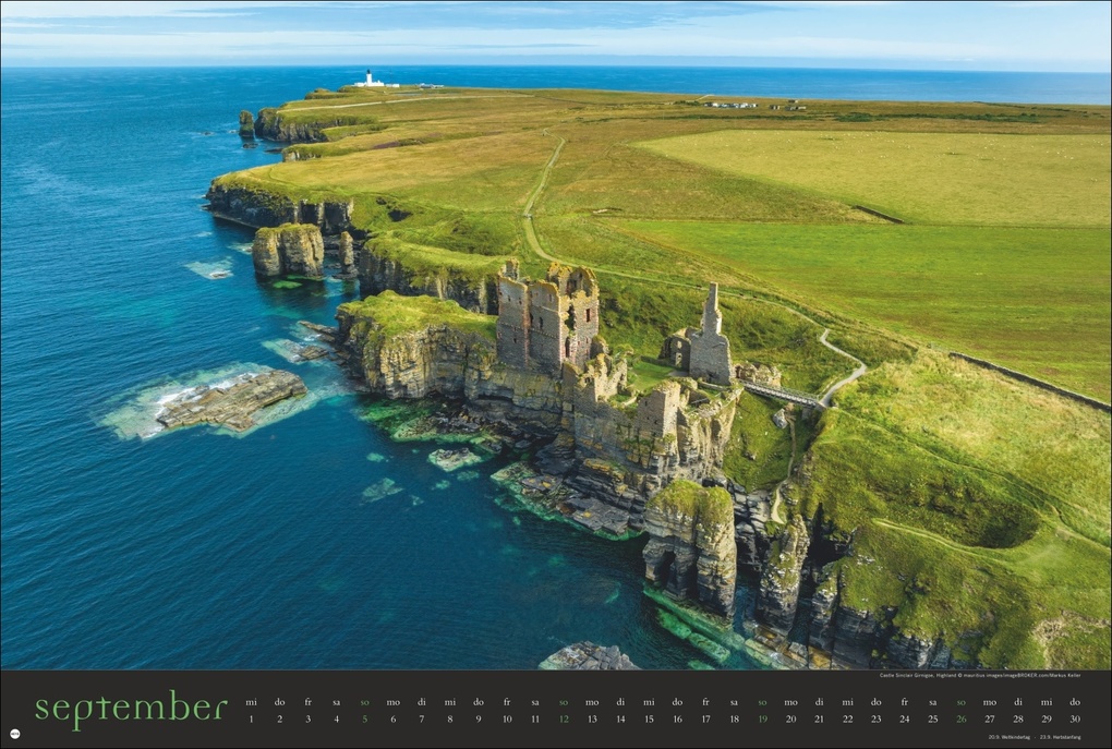 Weitere Ansicht: Land of Legends Kalender 2027 - Schottlands Burgen und Schlösser
