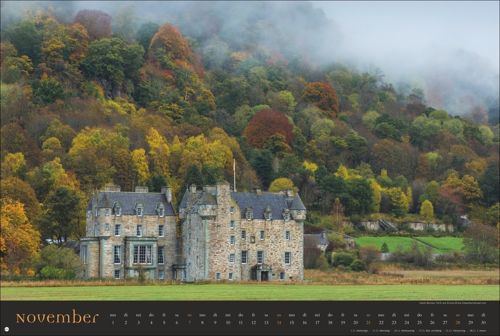 Weitere Ansicht: Land of Legends Kalender 2027 - Schottlands Burgen und Schlösser