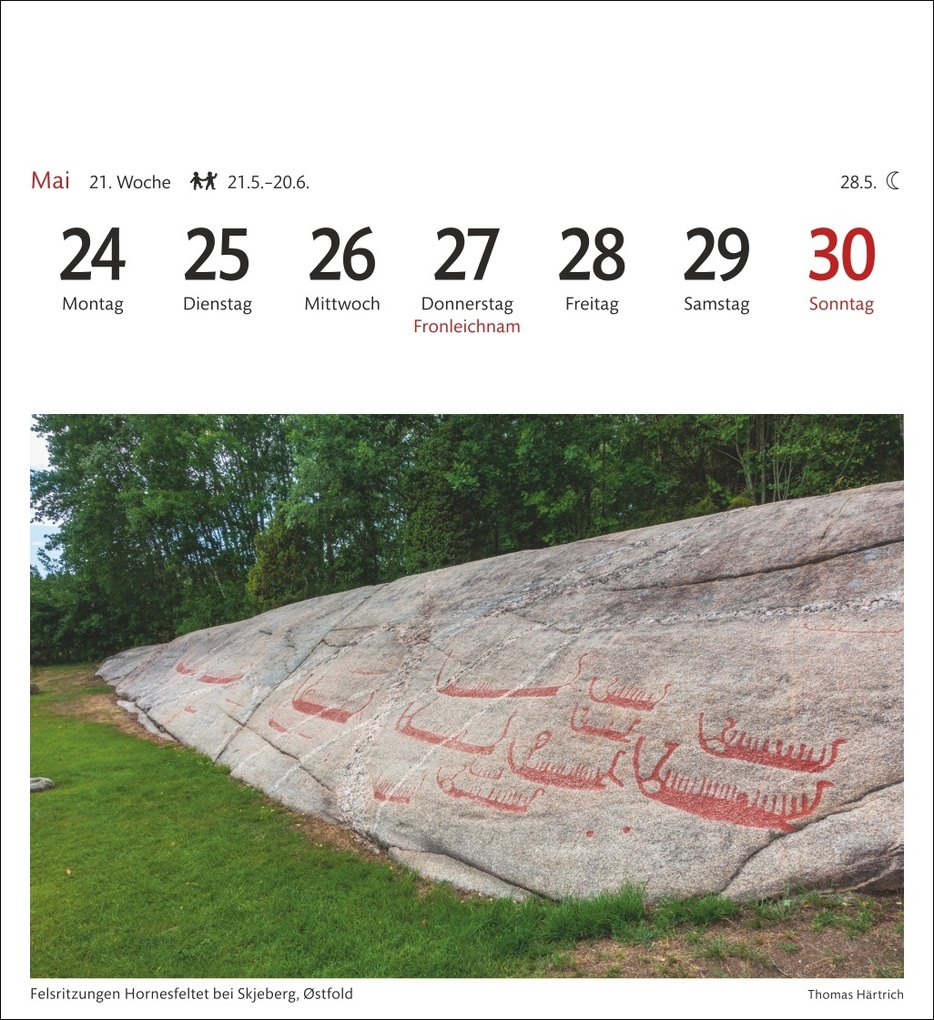 Weitere Ansicht: Norwegen Sehnsuchtskalender 2027 - Wochenkalender mit 53 Postkarten