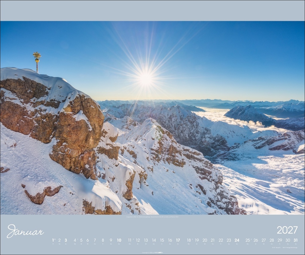 Weitere Ansicht: Alpen im Licht Kalender 2027