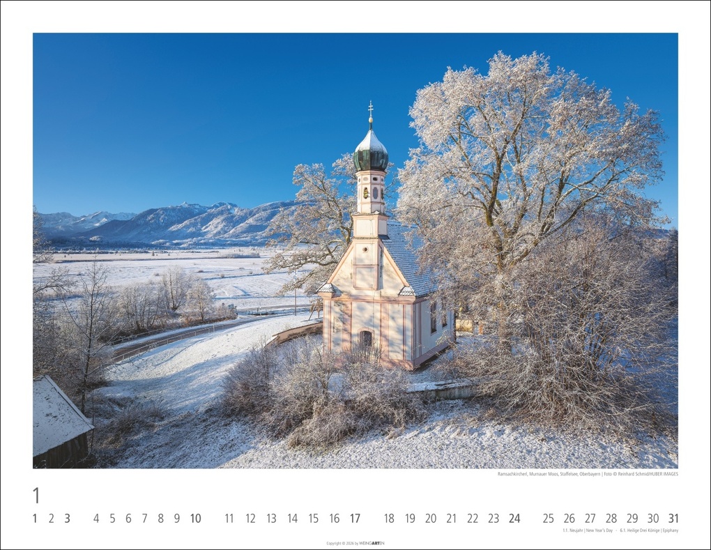 Weitere Ansicht: Bayern Kalender 2027