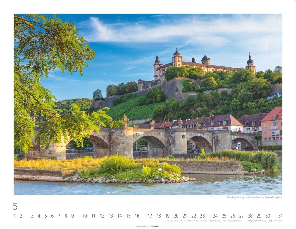 Weitere Ansicht: Bayern Kalender 2027