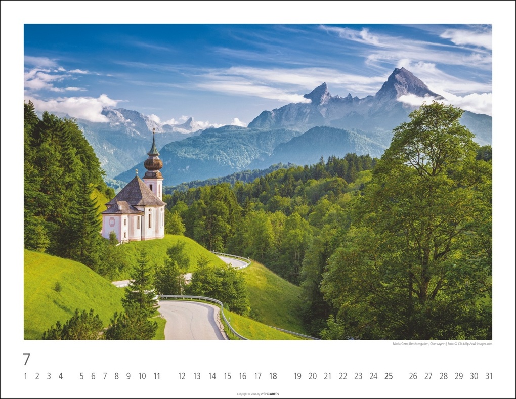 Weitere Ansicht: Bayern Kalender 2027