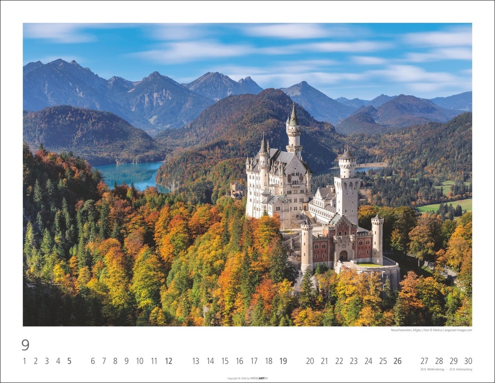 Weitere Ansicht: Bayern Kalender 2027