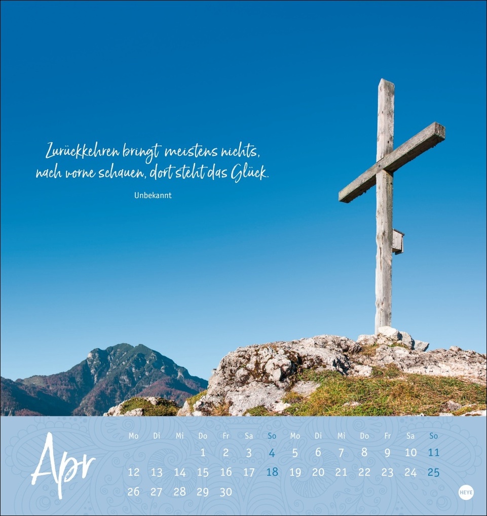 Weitere Ansicht: Augenblicke voller Zuversicht Postkartenkalender 2027