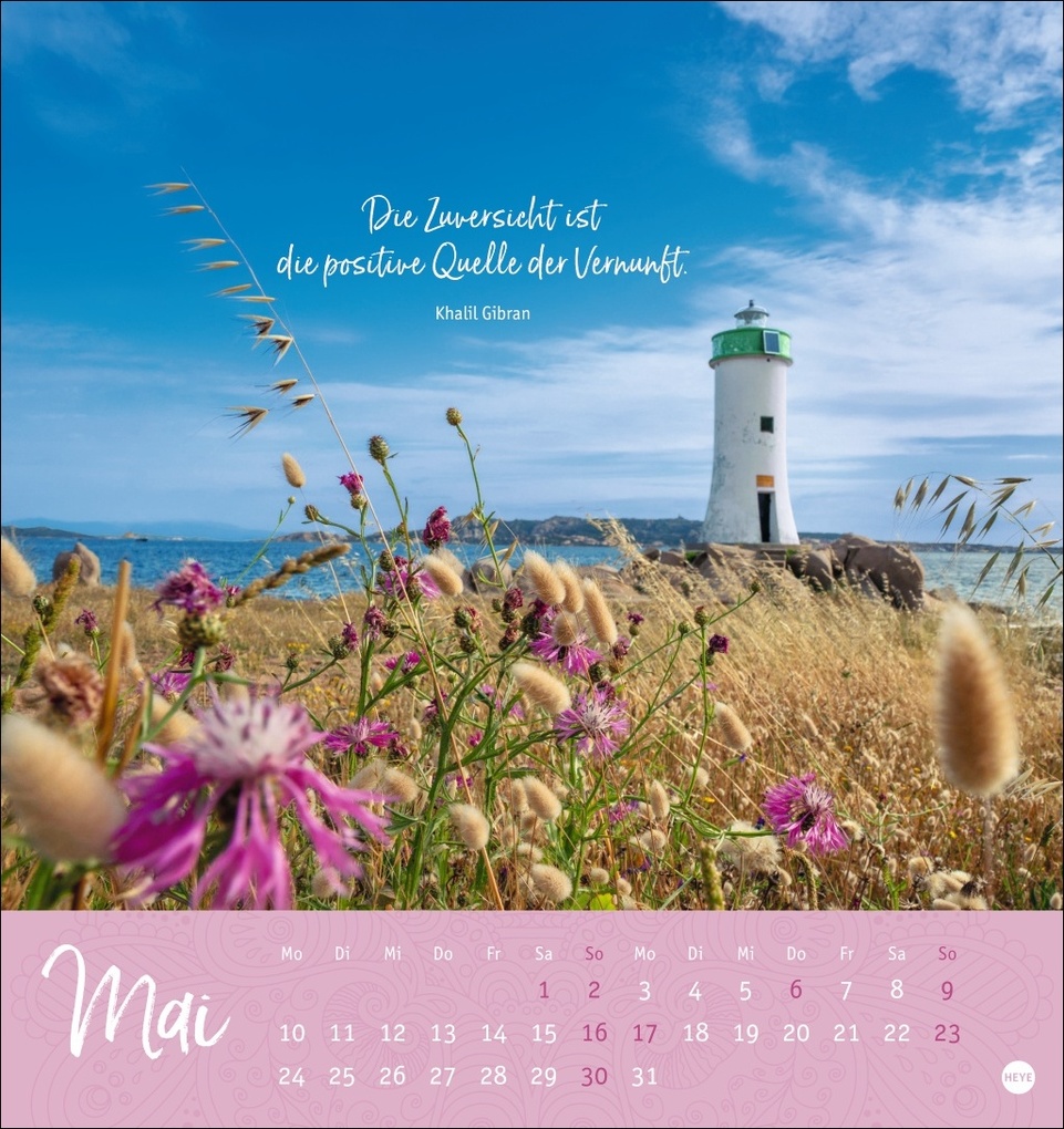 Weitere Ansicht: Augenblicke voller Zuversicht Postkartenkalender 2027