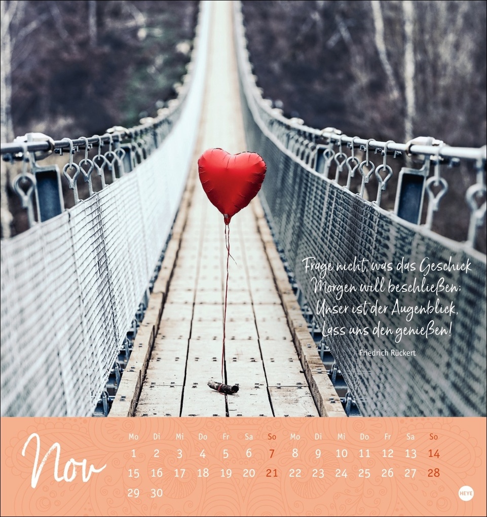 Weitere Ansicht: Augenblicke voller Zuversicht Postkartenkalender 2027