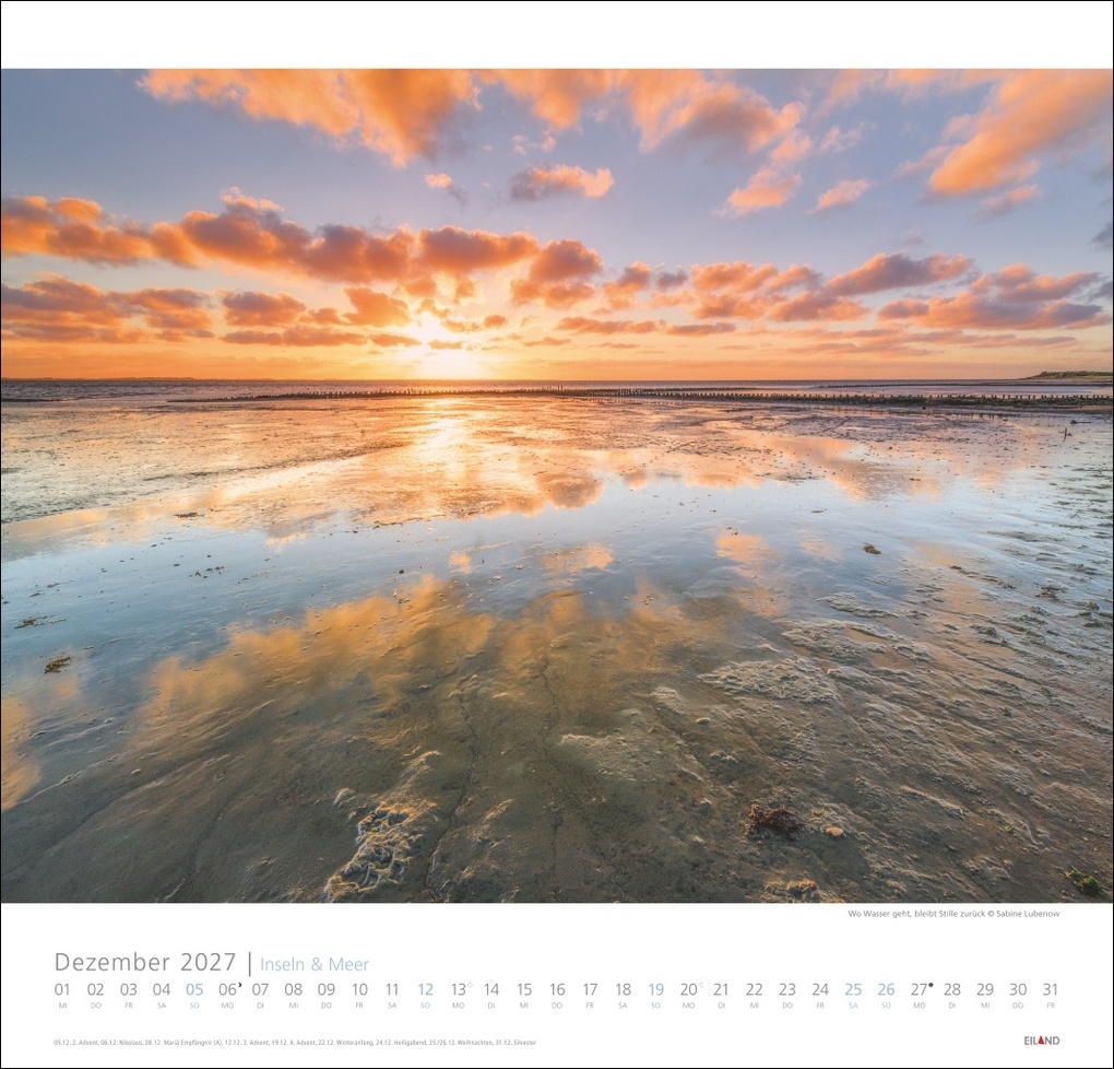 Weitere Ansicht: Inseln und Meer Edition Kalender 2027