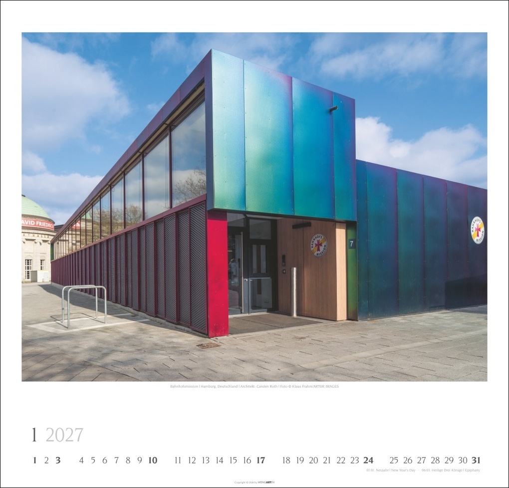 Weitere Ansicht: Moderne Architektur Kalender 2027