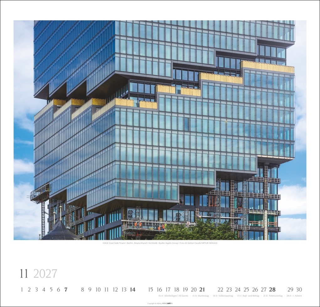 Weitere Ansicht: Moderne Architektur Kalender 2027