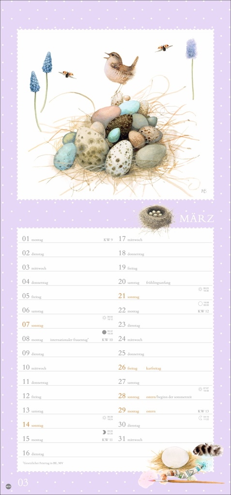 Weitere Ansicht: Marjolein Bastin: Wunder der Natur Kalender 2027 | Marjolein Bastin