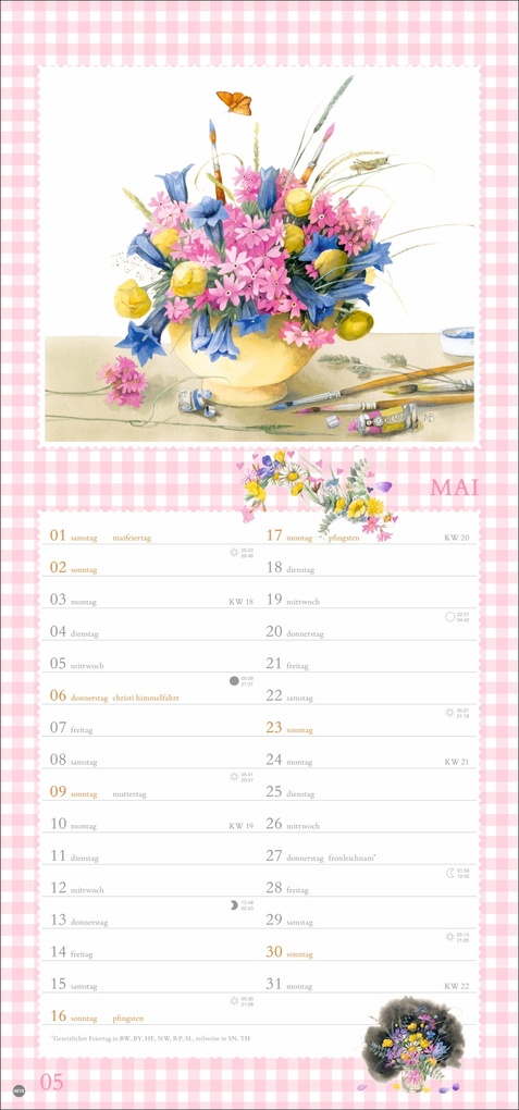 Weitere Ansicht: Marjolein Bastin: Wunder der Natur Kalender 2027 | Marjolein Bastin